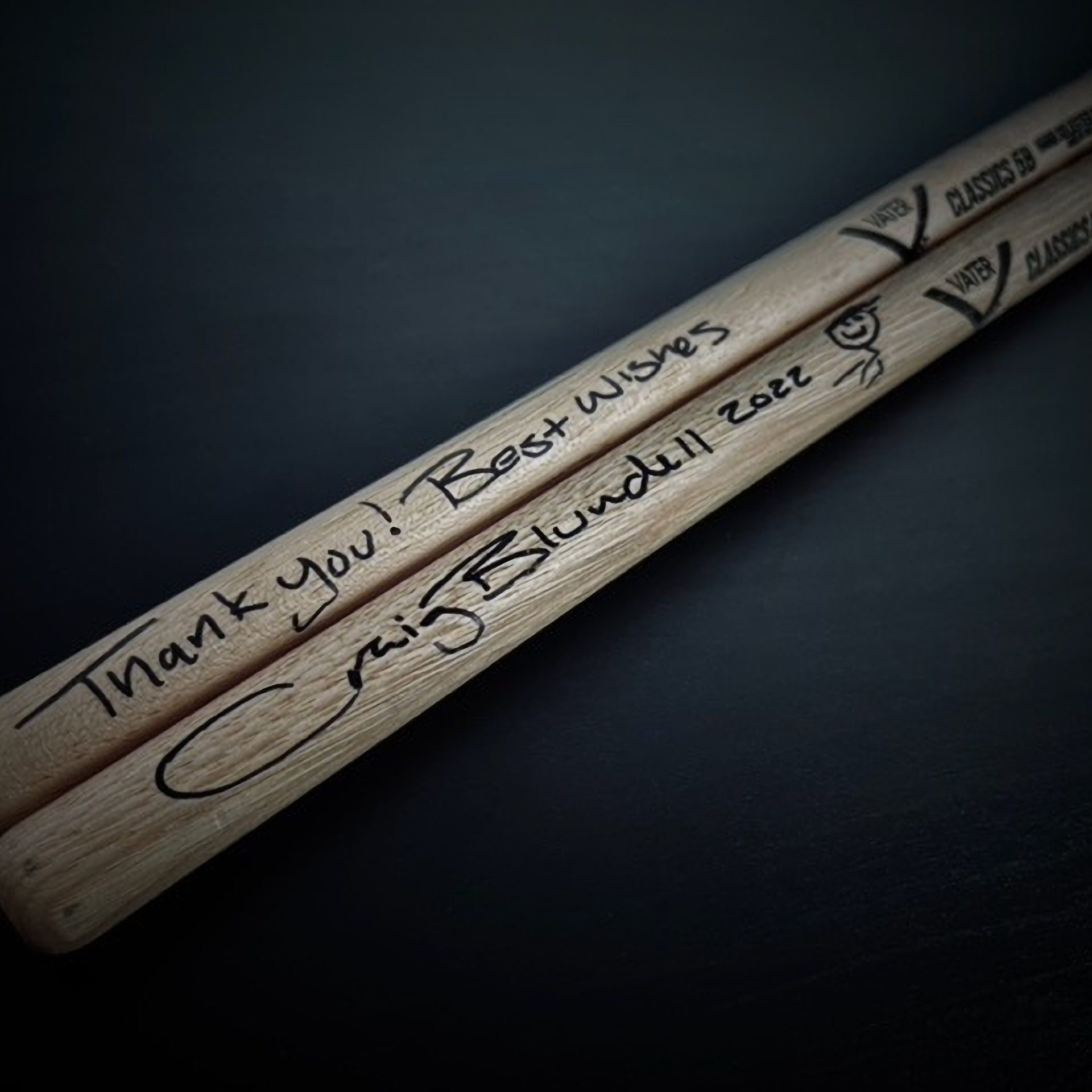 Tour Drumsticks, merch from Craig Blundell