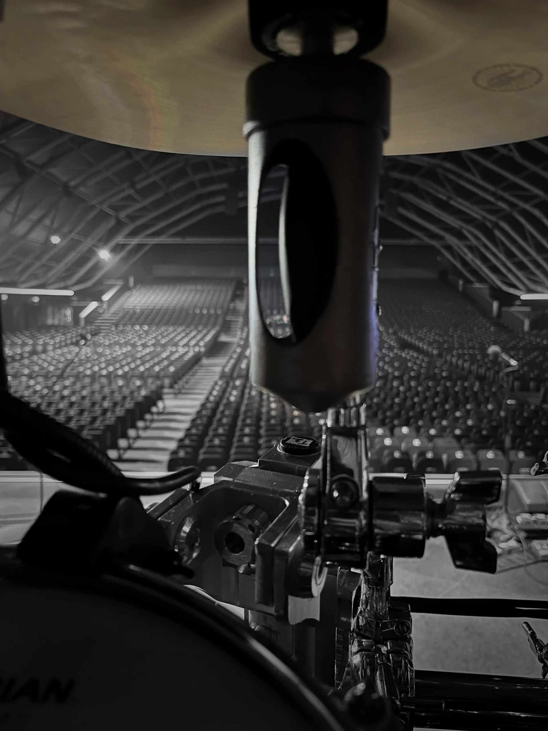 CRS cymbal isolation on Craig Blundell's kit