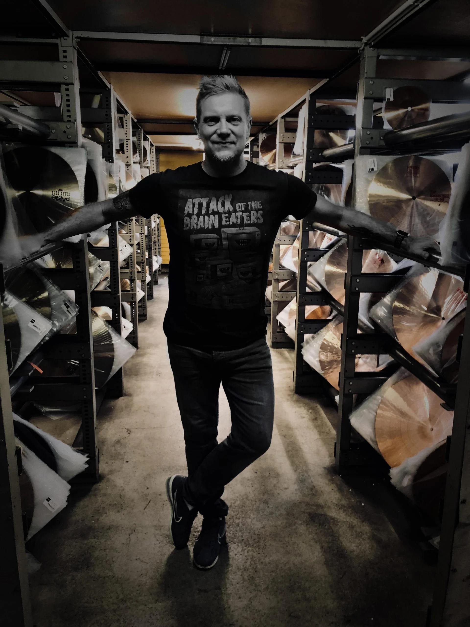 Craig Blundell's Paiste cymbal setup
